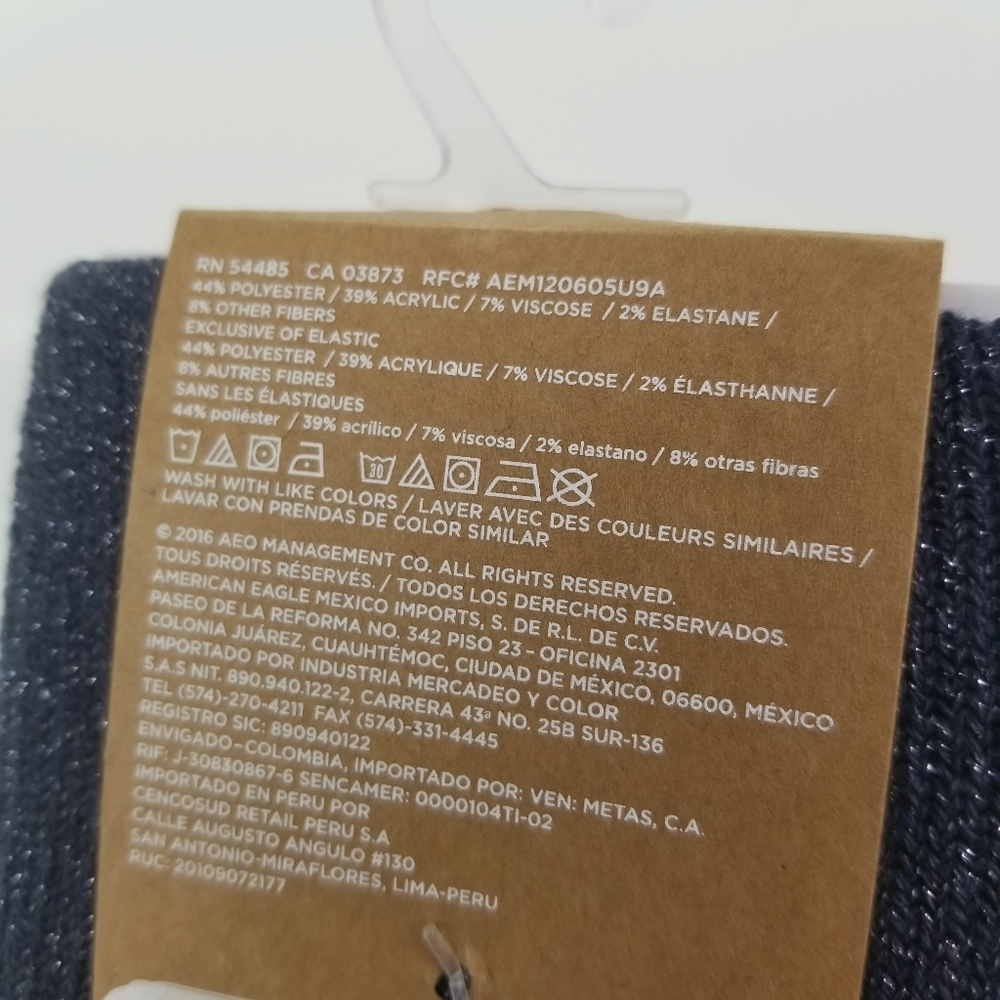 Frye 2 Pack Boot Socks Ribbed & Feather Yarn - Picture 4 of 4